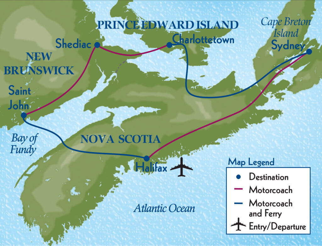 driving tours canadian maritimes