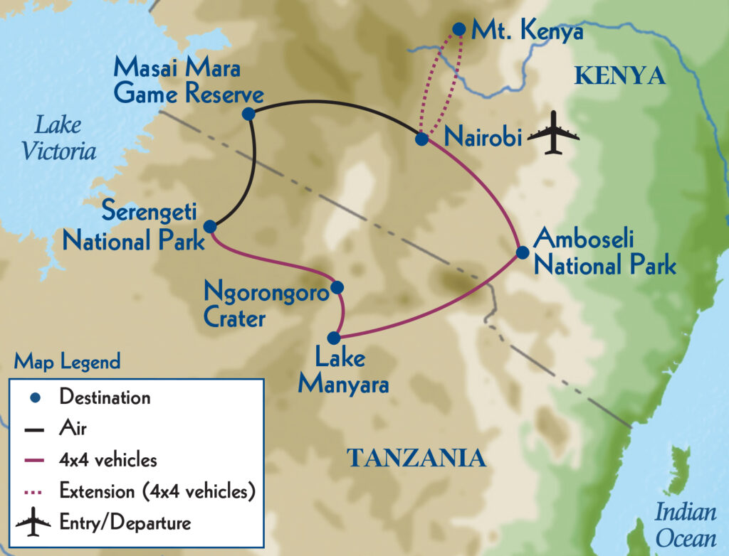 safari kenya o tanzania