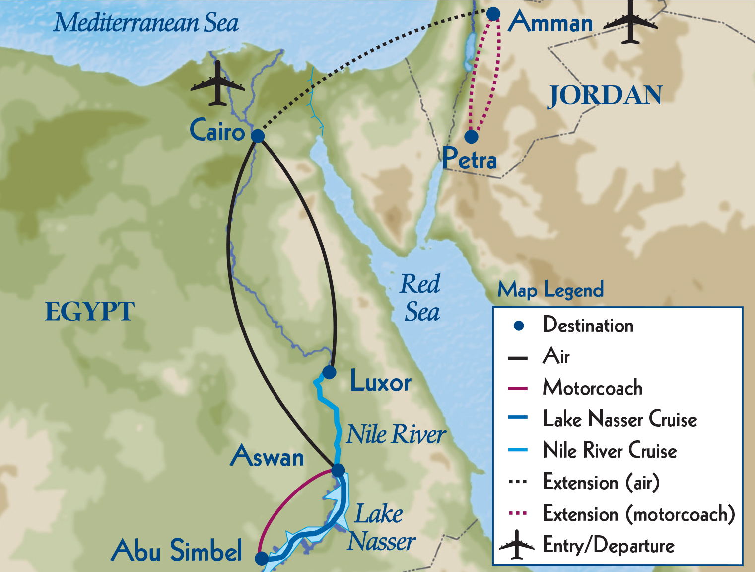 Israel, Jordan and Egypt Nile Jewels - Middle East and Africa