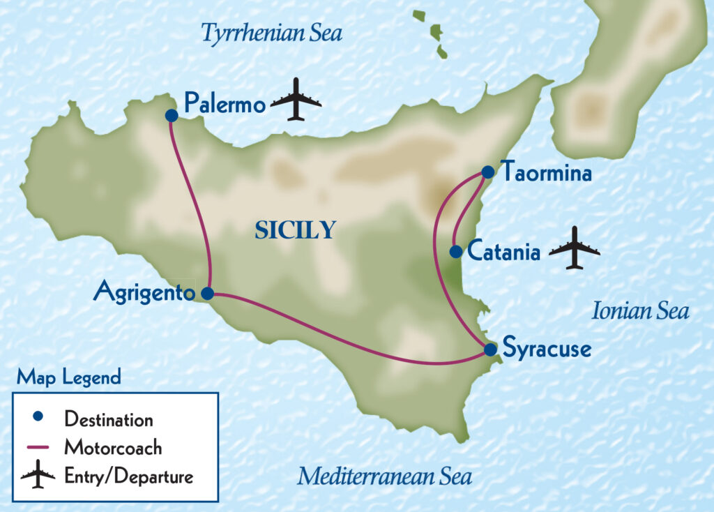 sicily land tour