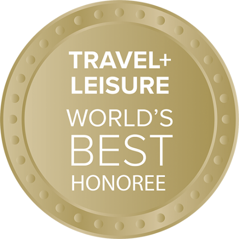 Travel + Leisure World's Best Honoree