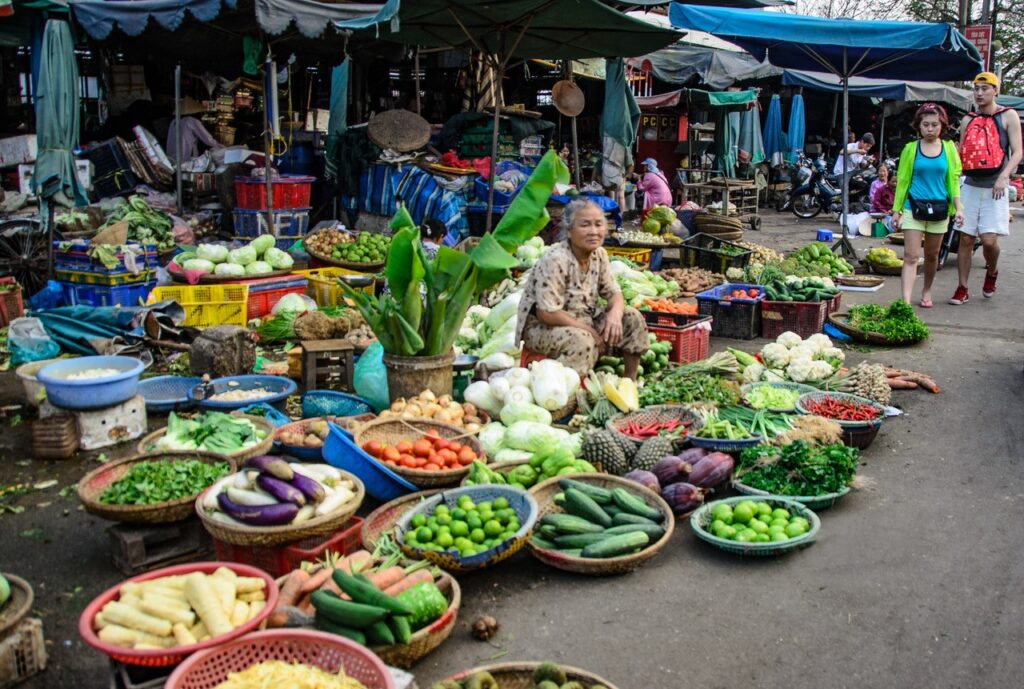 Vietnam market foodie