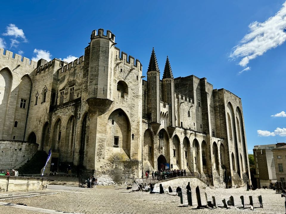 Avignon palace Jim Vogel