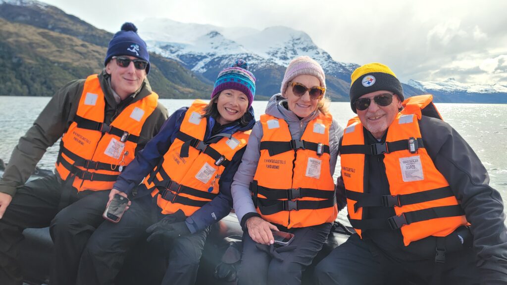 Patagonian Frontiers zodiac group Martina
