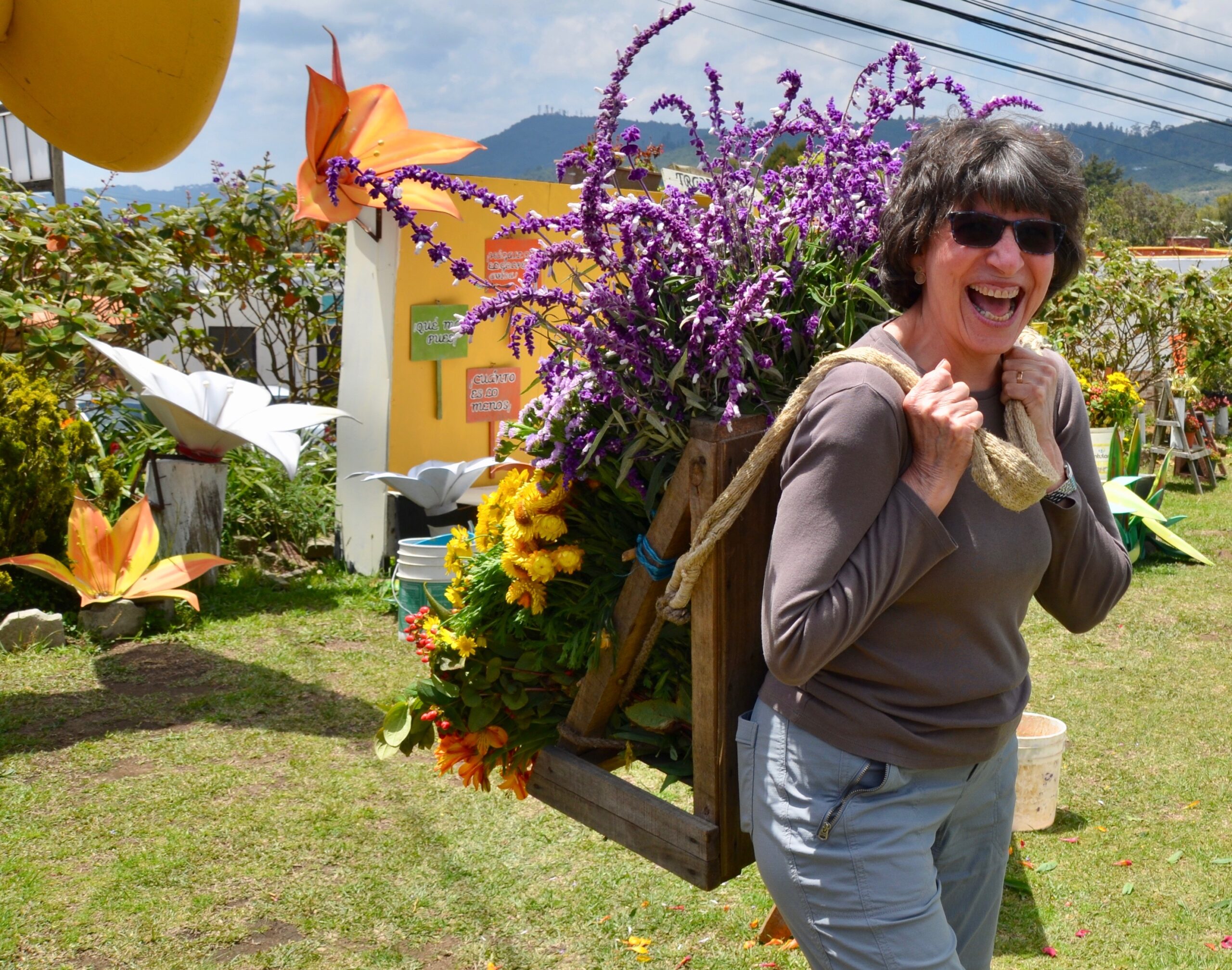 Santa Elena flower farm