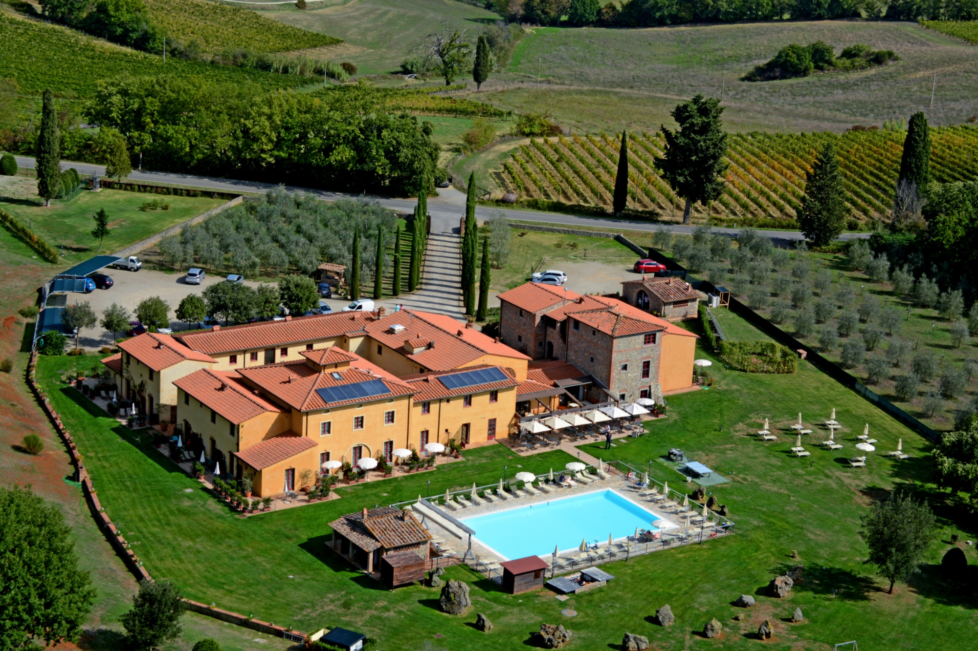 hotel casolare de terre rosse