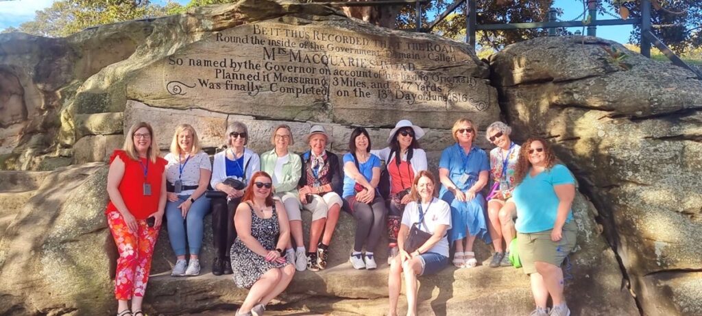 Mrs. MacQuarie's chair Sydney Australia