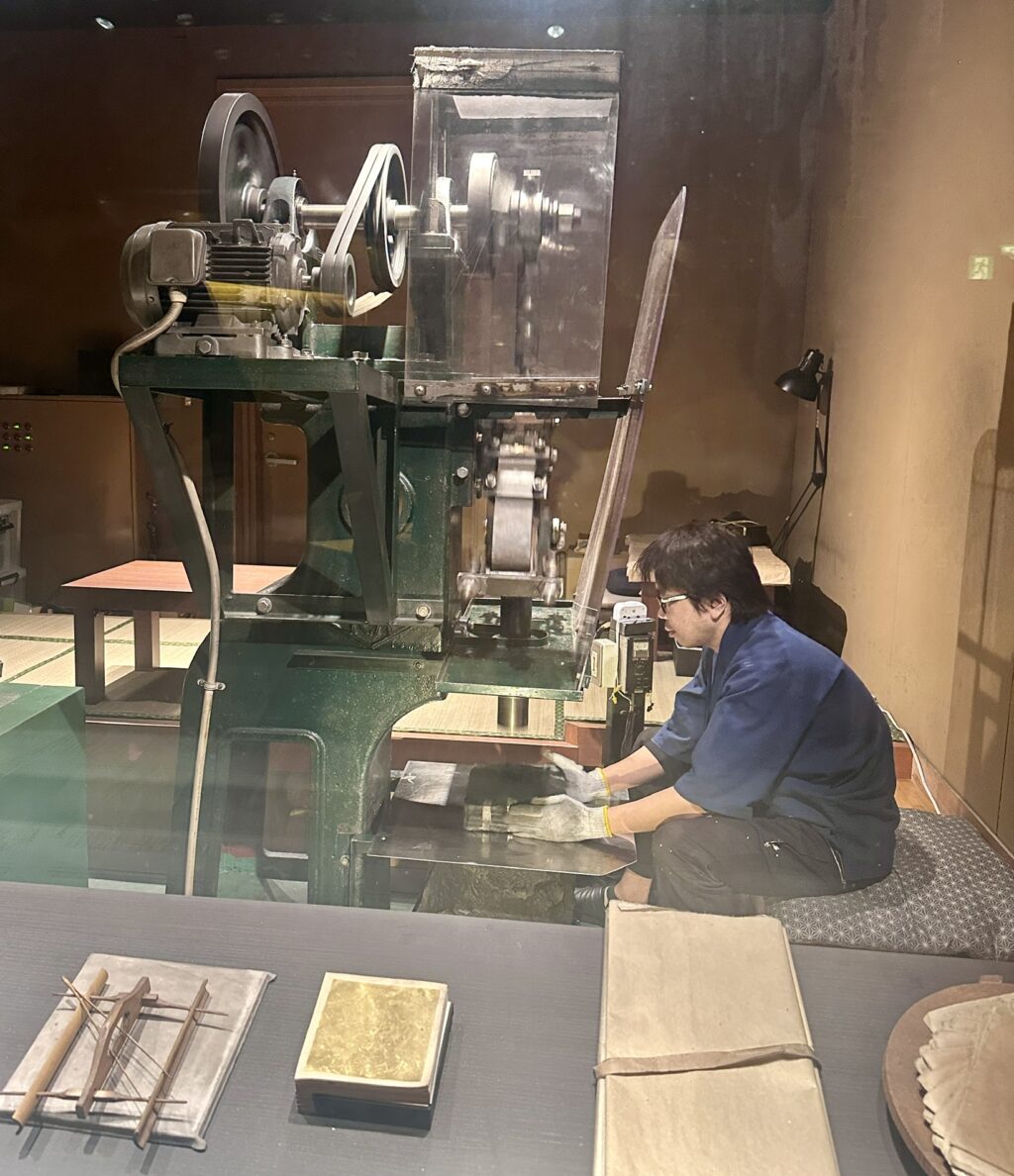 Hands on gold leaf experience Kanazawa