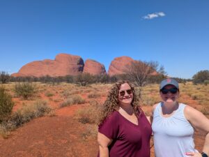 Kata Tjuta Outback Stacey and Jillian Australia