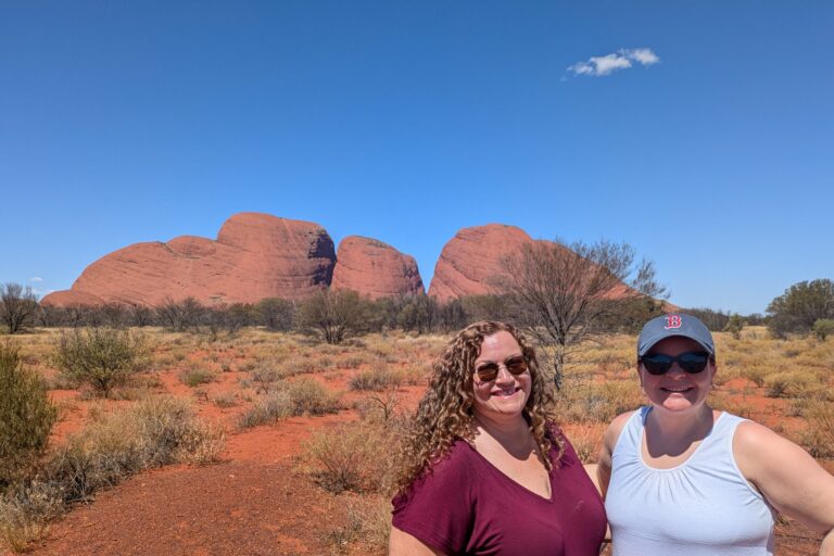 Kata Tjuta Outback Stacey and Jillian Australia