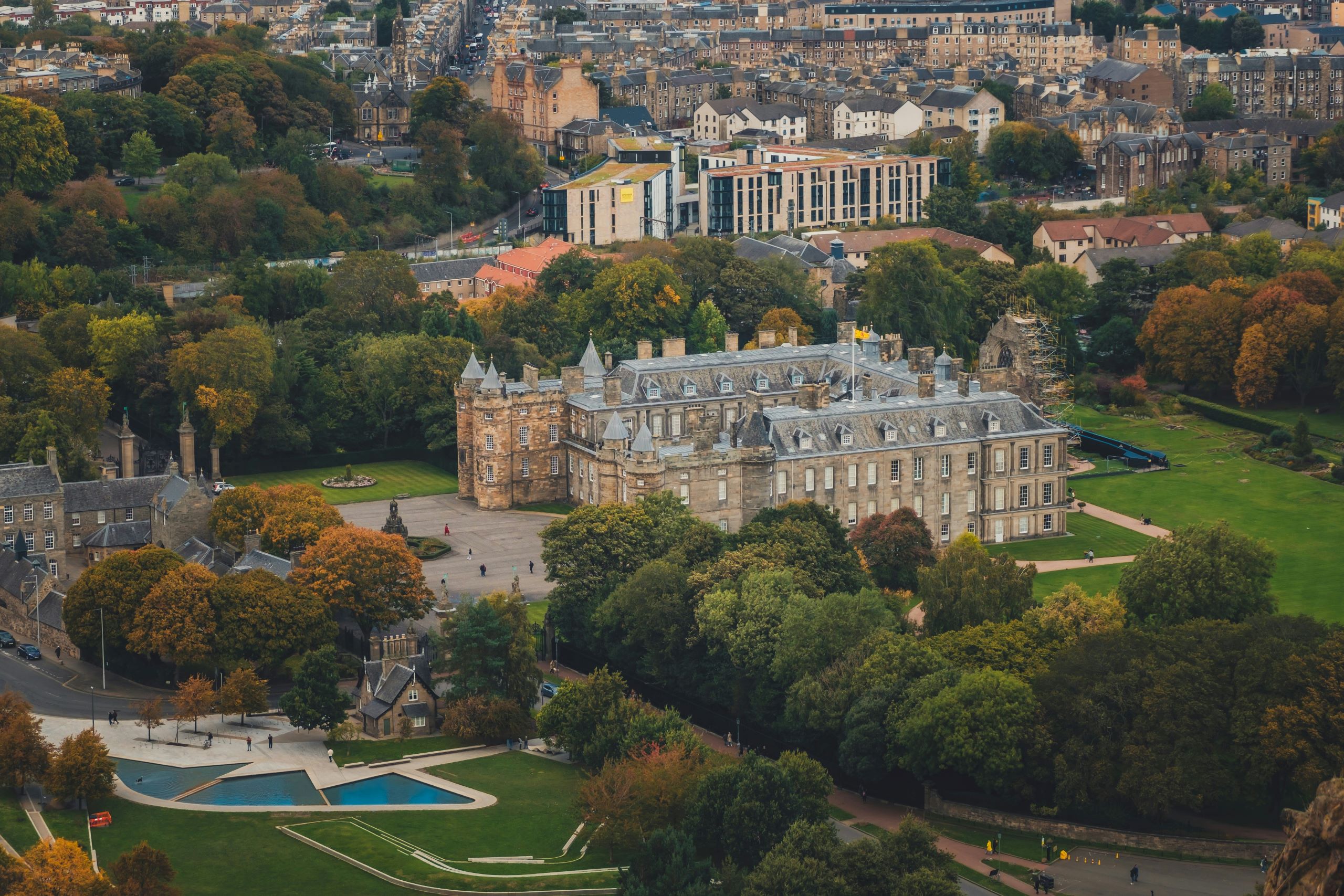 Holyrood House, Edinburgh, UK