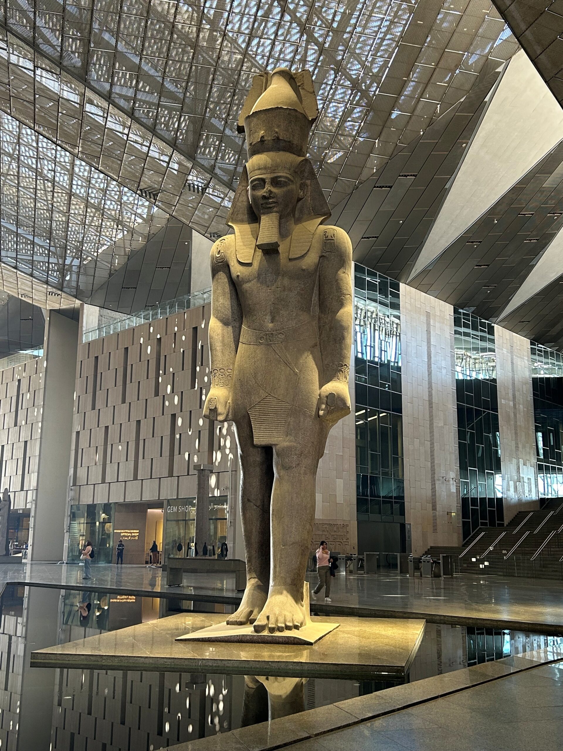 Ramesses II statue Grand Egyptian Museum