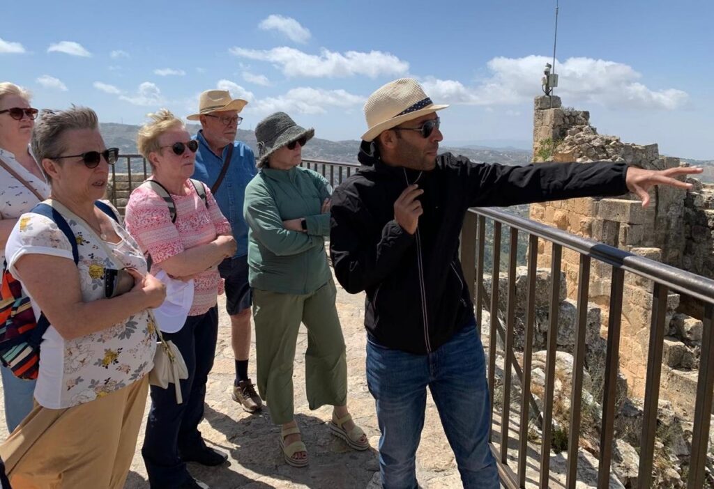 Ossama in Action w Group