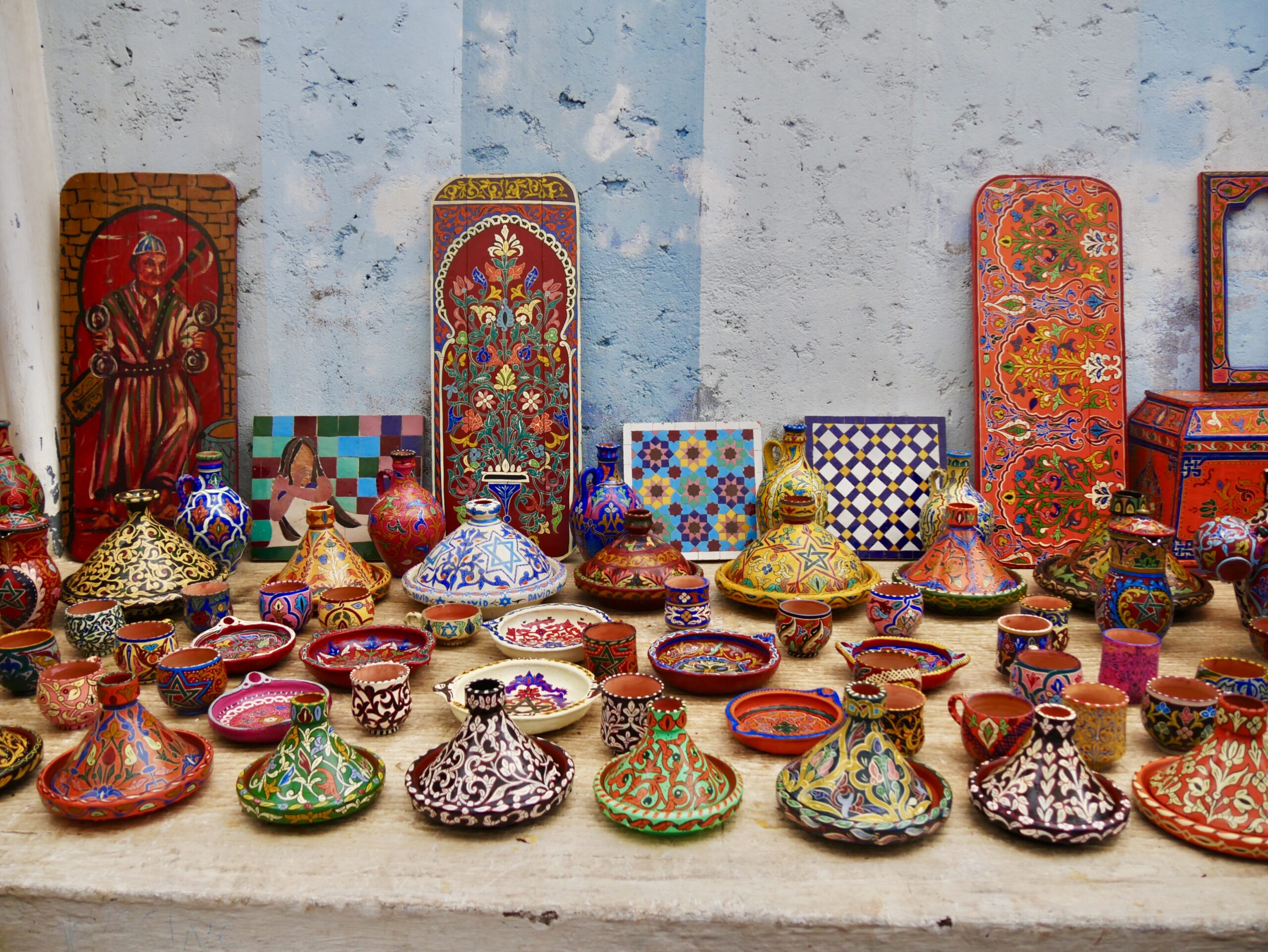 Tagine earthenware cookpots