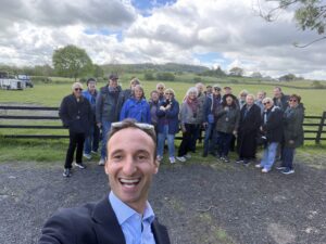 Gil Selfie with Group