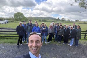 Gil Selfie with Group